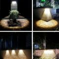 Portable Waterproof Solar Wall Light Solar Powered Lumen Sunlight Courtyard Garden Decoration Light Wall Mounted Super Bright Solar Billboard Lights Courtyard Garden Decoration Light. 