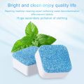 12Pcs Washing Machine Cleaner Stain Dirt Washing Cleaning Washer Clean Detergent Effervescent Tablet Wash Machine Cleaner. 