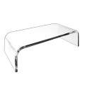 Computer Monitor Heightening Rack Acrylic U-Shaped Display Rack Desk Rack Laptop Rack for Office Home Desktop Transparent. 