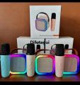 Difutagui A microphone includes a compatible bluetooth light LEDRGB with cara Fashion portable K12 mini OK microphone and speaker, speaker microphone (. 