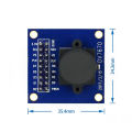OV7670 camera module OV7670 moduleSupports VGA CIF auto exposure control display active size 640X480 For Arduino. 