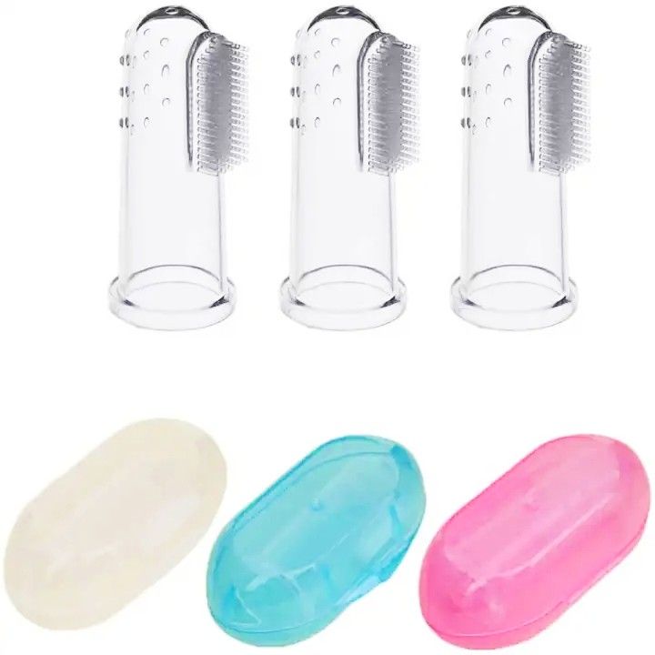 Baby Finger Toothbrush for Training Teething
