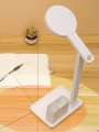 Desk Lamp, Modern Adjustable LED Desk Light With Storage Compartment 3 colour modes. 