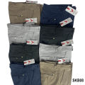 Stretchable Chinos pant For Men (SKB08) - Dark Grey. 