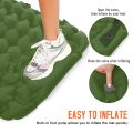 Camping Sleeping Pad with Pillow Built-in Pump Ultralight Inflatable Sleeping Mat Waterproof Camping Air Mattress for Backpacking Hiking Tent Traveling. 