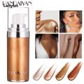Lanyun HANDAIYAN Shimmer Liquid Face Body Highlighter Cream Waterproof Fashion Brighten Modification Concealer Makeup Cosmetic. 