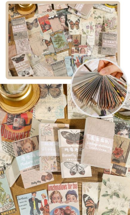 RHS%20Online%2060PCS%20Past%20Notes%20Series%20Basic%20Material%20Paper%20DIY%20Album%20Journal%20Planner%20Diary%20Crafts%20Scrapbooking%20-%20Image%204