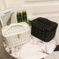 Cosmetic Bag Large Capacity Portable Handbag Cosmetics Makeup Brush Storage Huiye. 