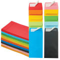 120 Pcs Self Adhesive Envelope Budget Cash Saving Envelopes Money Organizer Packaging Gifts Color Gummed Paper Challenge Home DD7. 