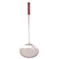 fasdaga 2X Wok Spatula and Ladle,Skimmer Ladle Tool Set, 17Inches Spatula for Wok, 304 Stainless Steel Wok Spatula. 