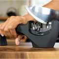 3 Stage Manual Knife Sharpening Tool | 3 Level Manual Hand Knife Sharpening Accessory | Knife Sharpening Tool. 