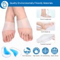 NAMUNY Gel Arch Support Set, 4 Pairs Plantar Fasciitis Sleeves/Shoe Insoles for Flat Feet, for Plantar Fasciitis. 