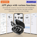 NEW Anedshaop Gionee JL007 Ear Clip Equalize Earphones Wireless Bluetooth Earbuds Affordable ENC Noise Reduction Headphones with Mic Smart Equalizer App. 