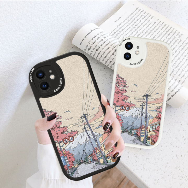 FELMYST%20for%20Realme%20C11%202021%20C20%20C20A%20Back%20Cover%20PU%20Leather%20Street%20Pattern%20Soft%20Silicone%20Edge%20Phone%20Case%20-%20Image%203