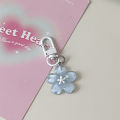 Sweet Jelly Sakura Keychain Pendant Cute Flower Bag Charm Fashion Gift for Women. 