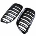 FORIDE 2X Gloss Black Front Kidney Grill Grille for E92 E93 3-Series 328I 335I Coupe 2011-2013. 