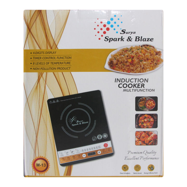 Surya%20Spark%20Blaze%20Induction%20Cooker%20Multifunctional%202000%20Watt%20with%20Button%20control%20panel%20-%20Image%204