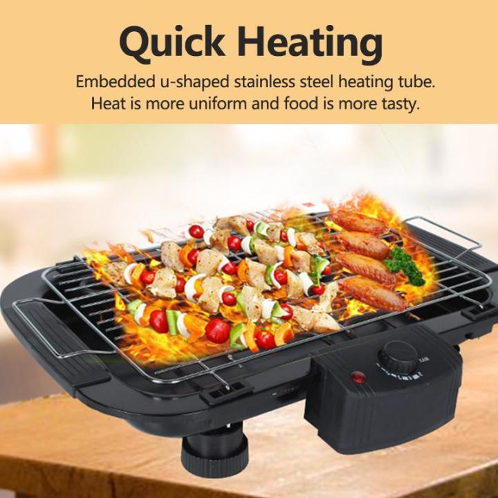 Multi functional 2000W Smokeless Electric Barbecue Grill And Barbecue ...