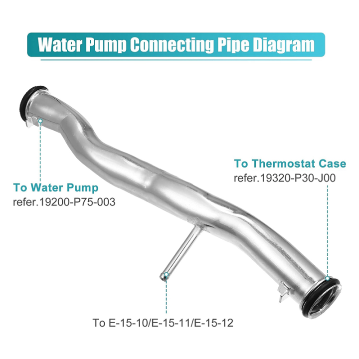 1%20Piece%20Water%20Pipe%20Cooling%20Connecting%20Pipe%20Water%20Pump%20Connecting%20Pipe%2019505-P30-000%20Engine%20Supplies%20For%20-%20Image%207