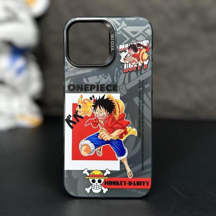 Green Three Blade Flow Sauron Red Lufei Phone Case Compatible for IPhone 15 11 12 13 14 7 8 Pro Max XR X XS Max Soft Shockproof Cover