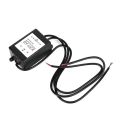 Portable 12V Car Light Controller with Remote Control Universal Wireless Strobe Control Module Easy To Use 16 Modes DRL Flash Controller System For Car Motorcycle Strobe Control. 