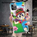 Ashunqiwen Dr Slump Arale Anime Soft Phone Case For IPhone 11 13 16 Pro MAX 15 + 14 Plus 12 Mini 16E X XS Apple 8 7 SE Fundas Coque 11 13 1. 