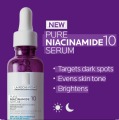 La Roche-Posay Pure Niacinamide 10 Serum for Dark Spots & Brightening Solution. 