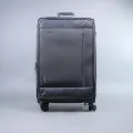 Crocodile | Large (28 Inch) | Dark Grey | Soft Luggage Set) | Expandable | 2102| Anti Theft | TSA Lock. 