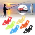 Portable ABS Hook Secure Keepes 6 Colors Safe Hanger Plastic Rubber Fishing. 