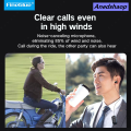 NEW Anedshaop Fineblue F580 Clip-on Lotus Wireless Headset Bluetooth 5.3 Headphones 【2025 Version】 with Mic Power Display Earbuds Noise Cacelling Auriculares. 