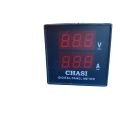 Digital Volt Meter (130V - 500V) 1 - 50 Ampere 72x72 Mm For Electrical Panel/Submersible Panel/Volt- Ampere 7 Segment LED Display. 