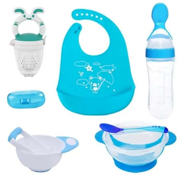 Essential%20Feeder%20Bowl%20Spoon%20Pacifier%20Silicone%20bib%20Toothbrush%20Combo%20set%20-%20Image%203
