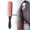 Difutagui 1pc 9-Row Detangling Hair Brush Denman Detangler Hairbrush Original Profesional Scalp Massager Straight Curly Wet Hair Comb. 