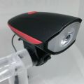 Durable Plastic Bicycle Light Horn 5 Colors USB Rechargeable Wide-Range Light Waterproof Ultralight Headlight. 