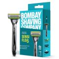 Bombay Shaving Company Sensi Flo 6 Value Pack (1 Razor with 3 Cartridge Refills) |6 Blade Razor for Men with Styling Trimmer Blade. 