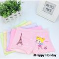 Cartoon Printed Boxer Panty For Girls(Pack Of 5). 