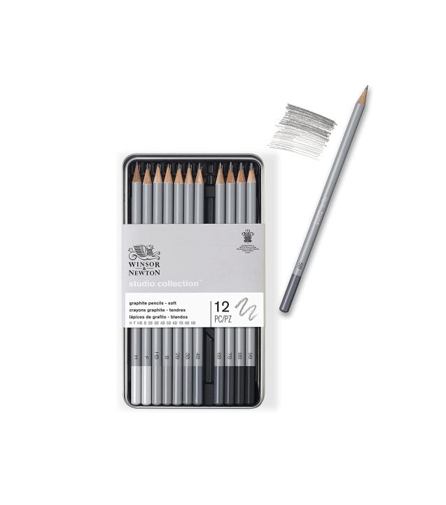 Winsor%20&%20Newton%20Studio%20Collection%20Graphite%20Pencils,%20Set%20Of%2012%20Pencils%20In%20Metal%20Tin%20Box%20(H-9B)%20-%20Image%203