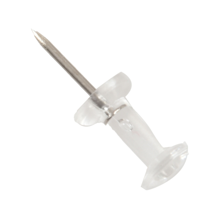 fasdaga%20300%20Pcs%20Push%20Pin%20Thumb%20Clear%20Color%203/8inch%20Drawing%20Cork%20Board%20Office%20Pushpin%20-%20Image%202