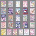 51 Sanrio poster stickers, cartoons, cute puddings, dogs, coo cards, decorative stationery, mobile phone cases, small mochi stickers. 