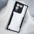 Vivo T2 Pro / iQOO Z7 Pro (Same Size)  Clear Transparent With Bumper Cover Case -Non Yellowing. 