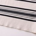 Sweet Square Neck Stripe Long Dress Slim Fit Beachwear Short Sleeve Dresses Simple Spicy Girl Stripe Knitted Dress Summer. 