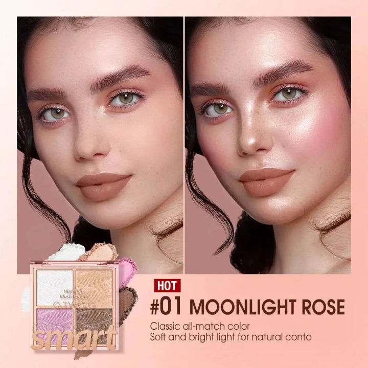 O.TWO.O%20Highlighter%20And%20Blush%20Palette%20Makeup%20Cosmetics%20for%20Women%20-%20Image%205