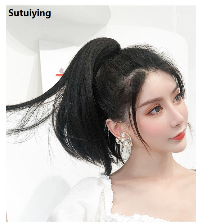 Sutuiying%20WIGSIN%20Synthetic%20Short%20Slightly%20Upturned%20Straight%20Ponytail%20Claw%202025%20New%20Clip%20In%20Hair%20Extension%20Sweet%20Cute%20Ponytail%20Hairpiece%20for%20Women%20-%20Image%205