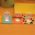 Difutagui Cute night light pocket wallet size design baby child of Original light v12 gift stands light portable credit card LED. 