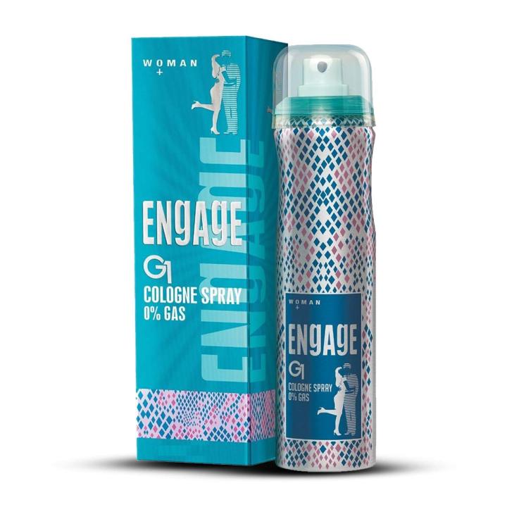 Engage G1 Cologne No Gas Perfume for Women, Floral and Sweet Fragrance Scent, Skin Friendly Women Perfume, 135ml