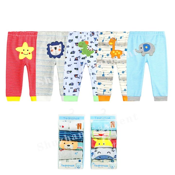 Newborn%20Baby%20Trousers%20Cotton%20Animal%20Cartoon%20Designs%20Cotton%20Baby%20Long%20Pants%20With%20Embroideries%20Patterns%20-%20Image%204