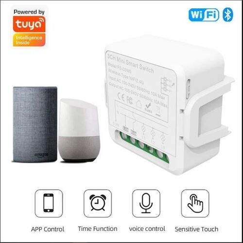 3 gang Smart Wi-Fi Mini Switch 10A