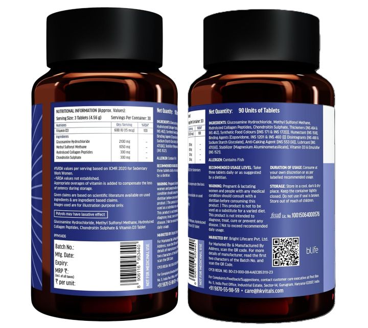 hk%20vitals%20Glucosamine%20+%20Chondroitin%20&%20MSM%2090%20Tablets%20Joint%20Support%20Supplement%20with%203750mg%20with%20Collagen%20&%20Vitamin%20D3%20%7C%20For%20Bone,%20Joint%20and%20Flexibility%20-%20Image%207