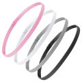 Yuge 14-color silicone anti-slip sweat Guide sports fitness headband yoga running exercise sweat-absorbent elastic woven headband. 