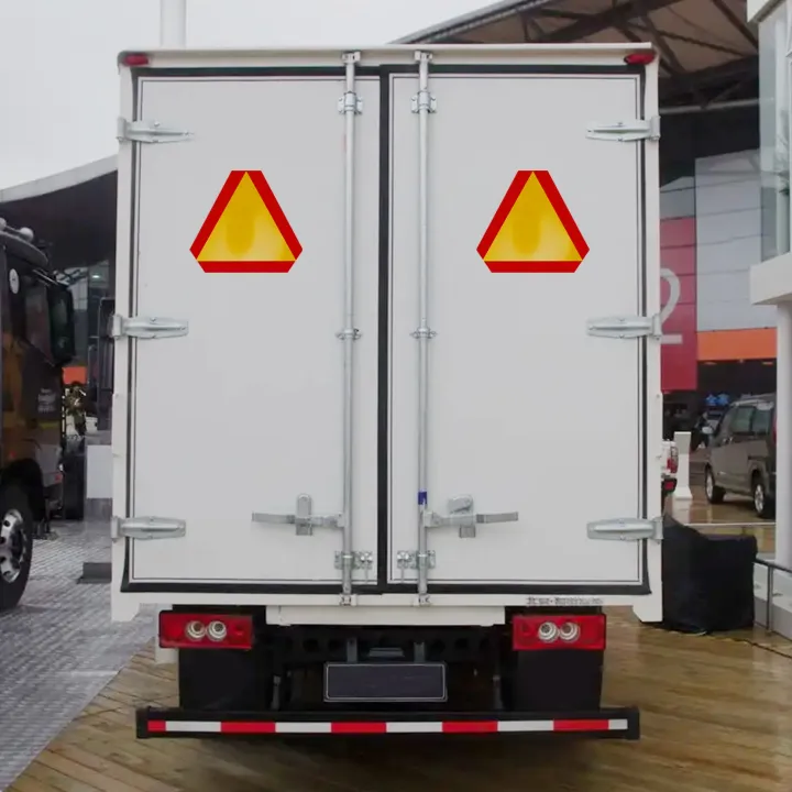 3Pcs%20Transportation%20Slow%20Moving%20Vehicle%20Safety%20Sign%20with%20Reflective%20Triangle%20Sign%20for%2014X12Inch%20-%20Image%203